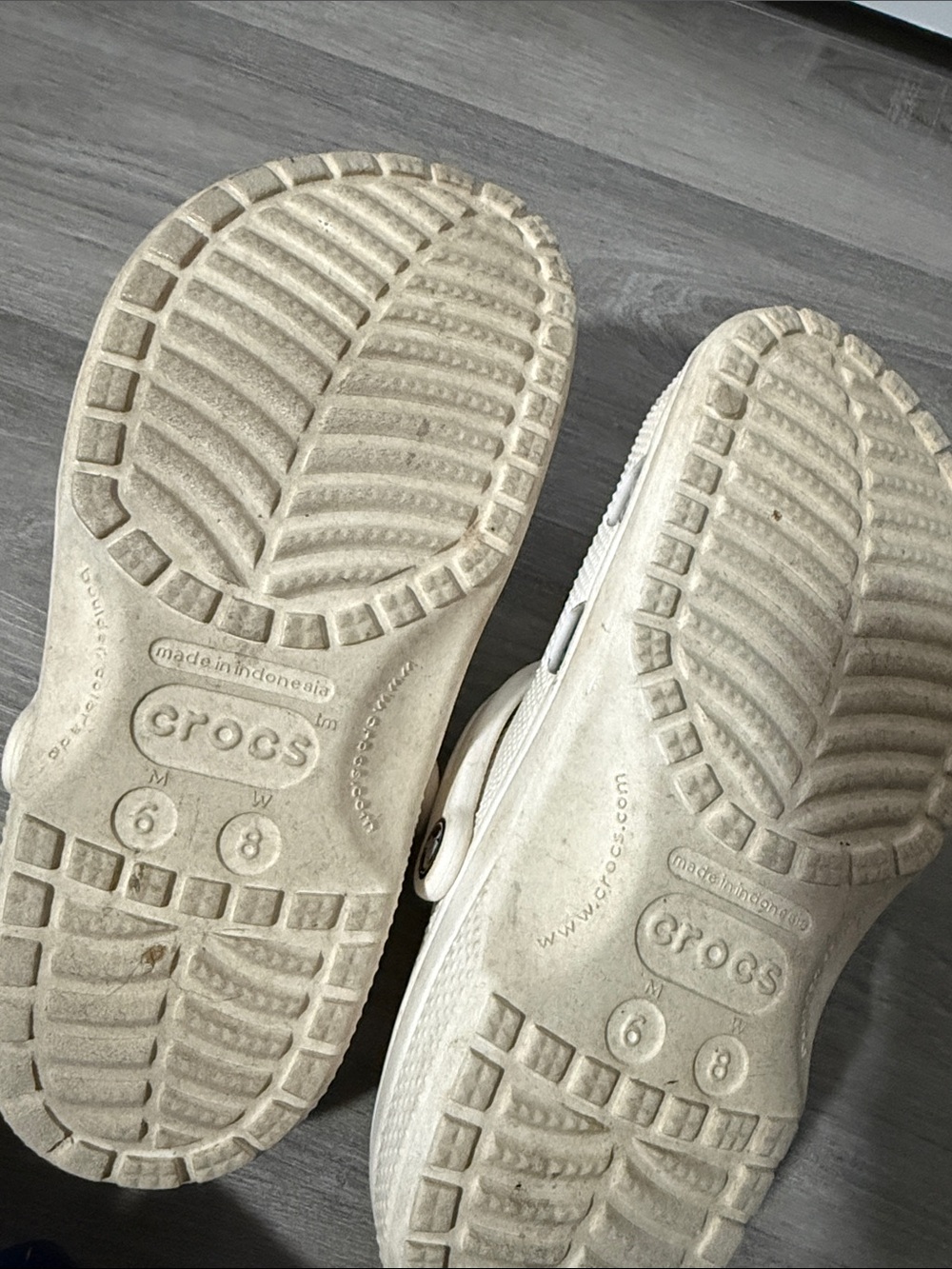 White Crocs - Picture 3 of 3
